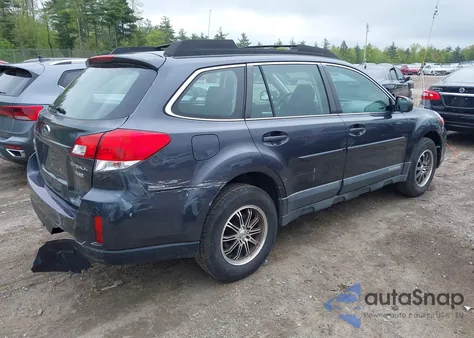 2011 Subaru Outback 2.5I z USA, uszkodzony, nr VIN 4S4BRBAC9B3415169